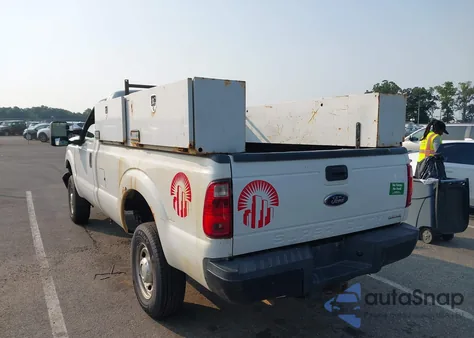 2014 Ford F-250 Xl из США, поврежденный, VIN 1FTBF2B60EEA06623